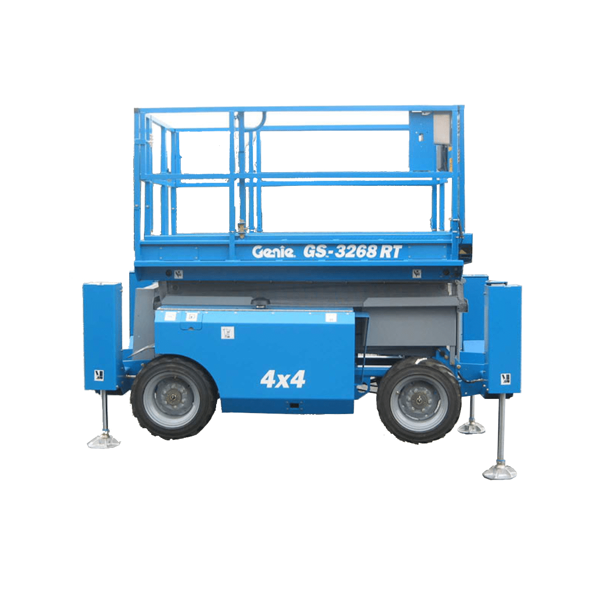 Sakselift diesel arb.h <12m støttebein